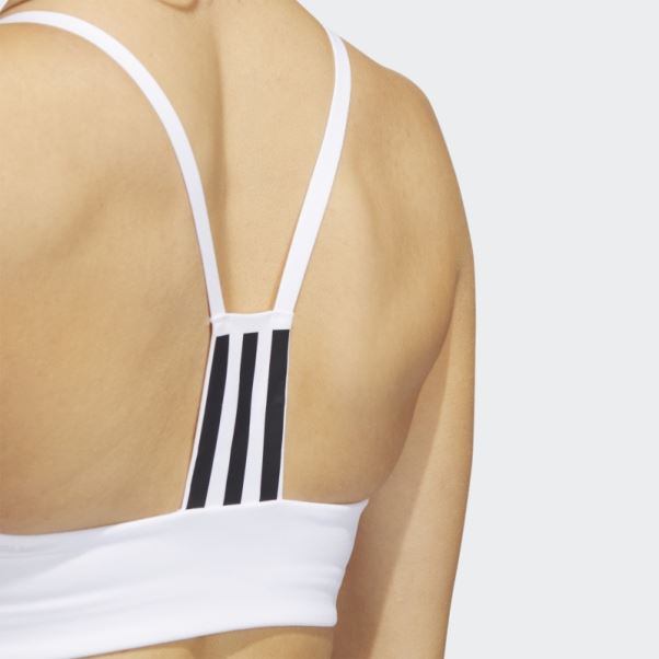 Soutien-gorge Léger Adidas Aeroimpact Training Blanc