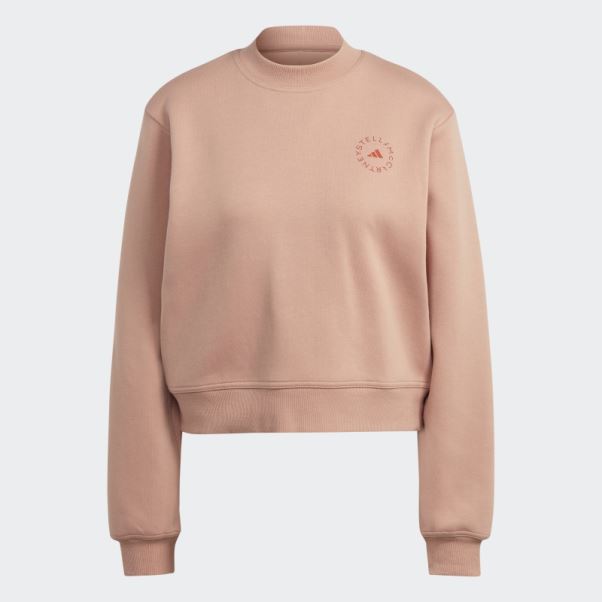 Adidas By Stella Mccartney Sweat Sportswear Amande Douce Chaud