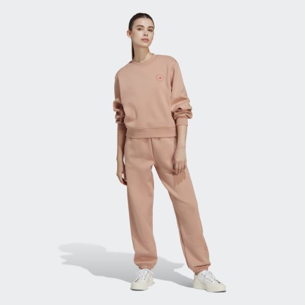 Adidas By Stella Mccartney Sweat Sportswear Amande Douce Chaud