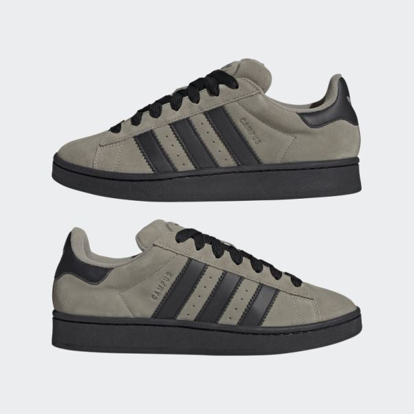 Campus 00s Chaussures Adidas Argent Caillou