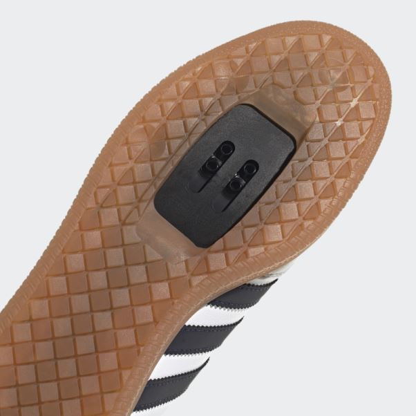 Les Chaussures De Vélo Végétaliennes Velosamba Adidas Blanc