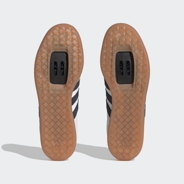 Les Chaussures De Vélo Végétaliennes Velosamba Adidas Blanc