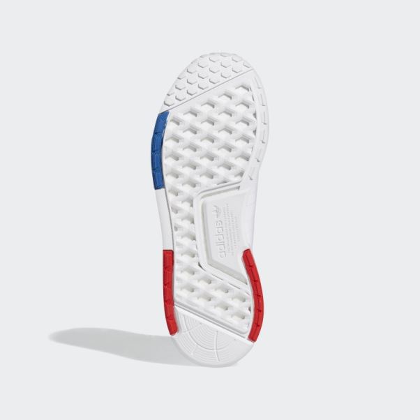 Chaussures Adidas Nmd-v3 Blanches élégantes