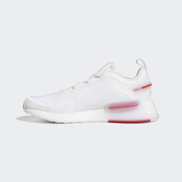 Chaussures Adidas Nmd-v3 Blanches élégantes