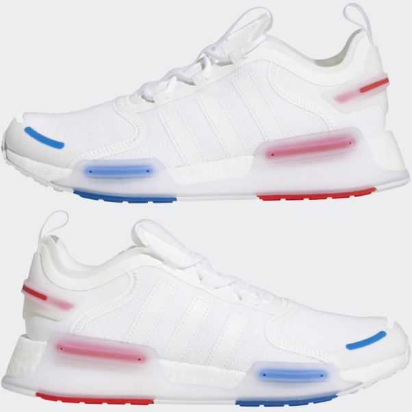 Chaussures Adidas Nmd-v3 Blanches élégantes