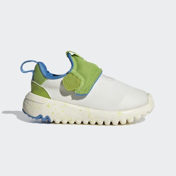 Adidas X Disney Suru365 Muppets Kermit Chaussures à Enfiler Blanc