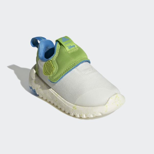 Adidas X Disney Suru365 Muppets Kermit Chaussures à Enfiler Blanc