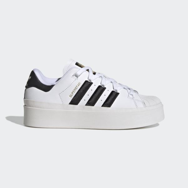 Chaussures Adidas Superstar Bonega Dorées Métallisées élégantes