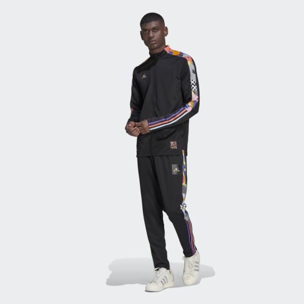 Veste De Survêtement Tiro Pride Adidas Noir