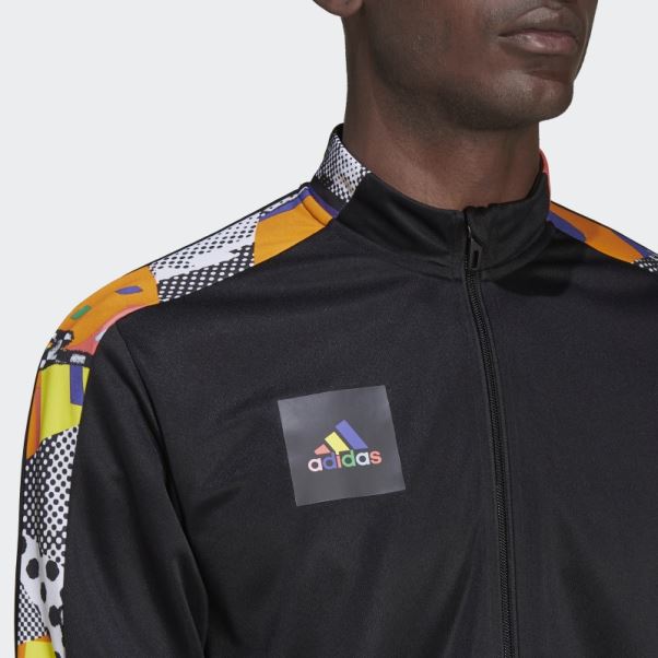Veste De Survêtement Tiro Pride Adidas Noir