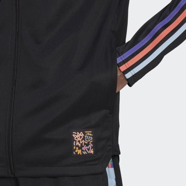Veste De Survêtement Tiro Pride Adidas Noir
