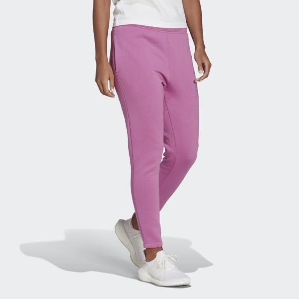 Studio Lounge Pantalon Coupe Classique Lilas Adidas