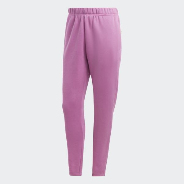 Studio Lounge Pantalon Coupe Classique Lilas Adidas