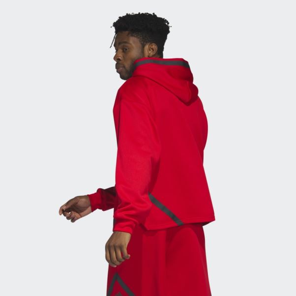 Sweat à Capuche Select écarlate Adidas