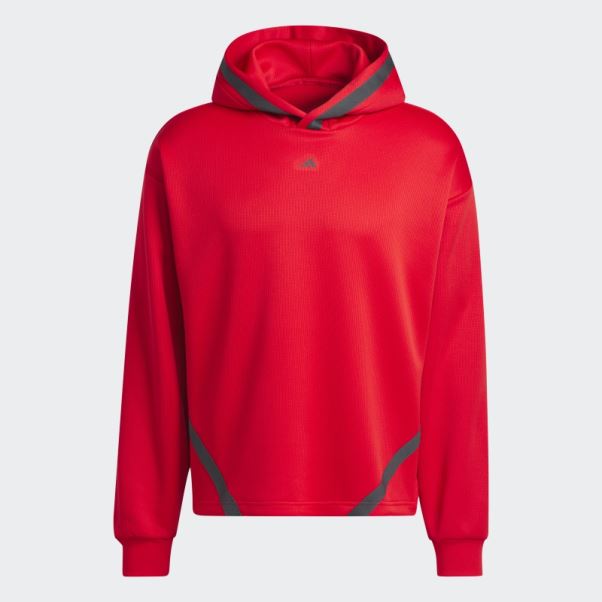 Sweat à Capuche Select écarlate Adidas