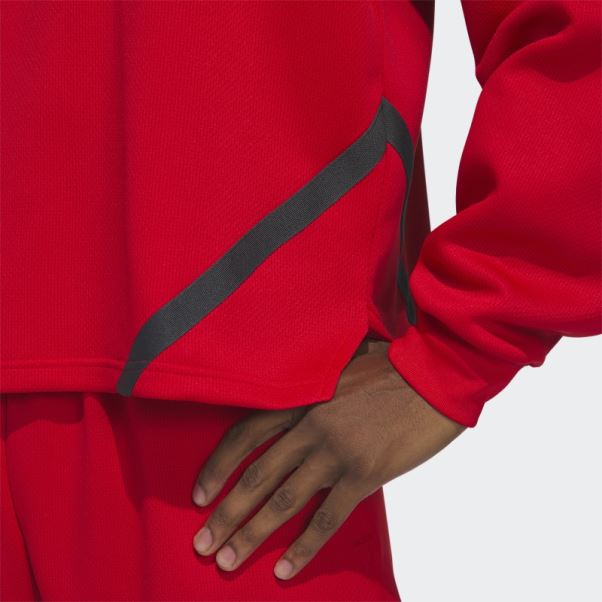 Sweat à Capuche Select écarlate Adidas