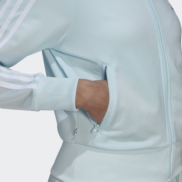 Veste De Survêtement Bleu Adidas Adicolor Classics Firebird Primeblue