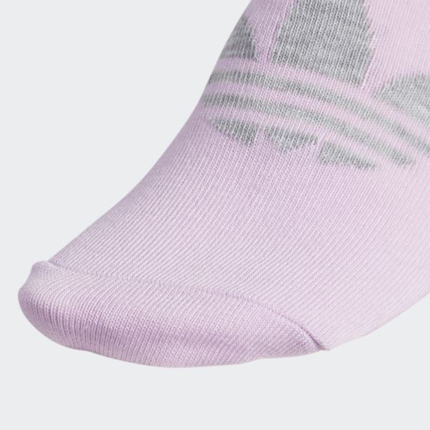 Chaussettes Invisibles Trèfle Superlite 6 Paires Violet Clair Adidas