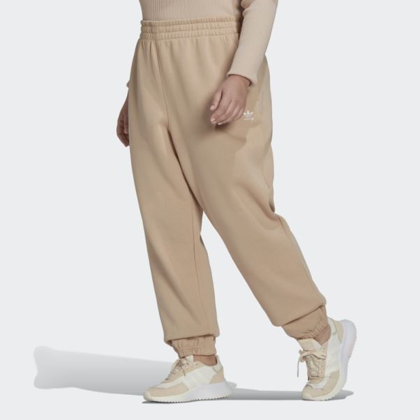 Pantalon Adicolor Essentials (taille Plus) Beige Adidas