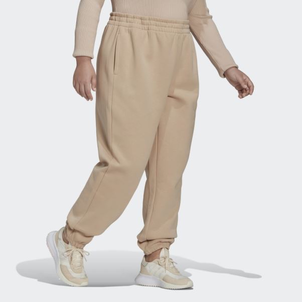 Pantalon Adicolor Essentials (taille Plus) Beige Adidas