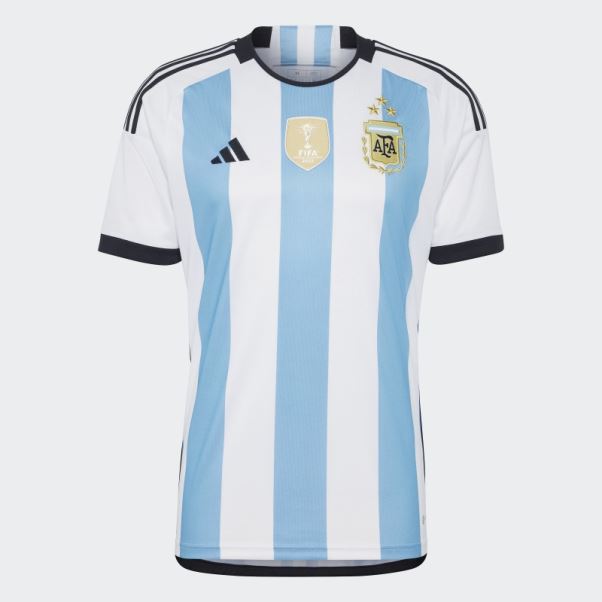 Maillot Domicile Adidas Argentine 22 Gagnants Blanc Homme
