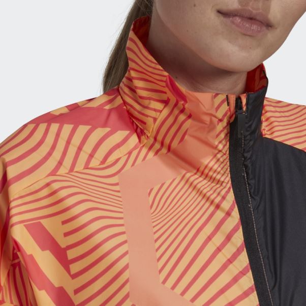 Lilas Terrex Trail Running Bca Coupe-vent Imprimé Adidas