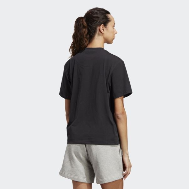 T-shirt Adidas By Stella Mccartney Truecasuals Regular Sportswear Noir