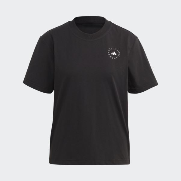 T-shirt Adidas By Stella Mccartney Truecasuals Regular Sportswear Noir