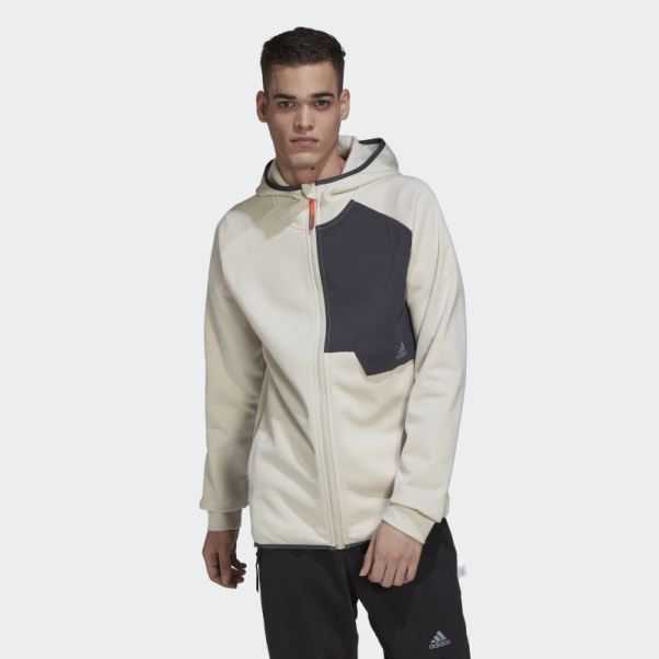 Sweat à Capuche Zippé En Aluminium X-city Adidas