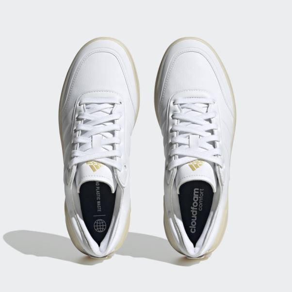 Adidas Court Revival Cloudfoam Modern Lifestyle Court Confort Chaussures Blanc