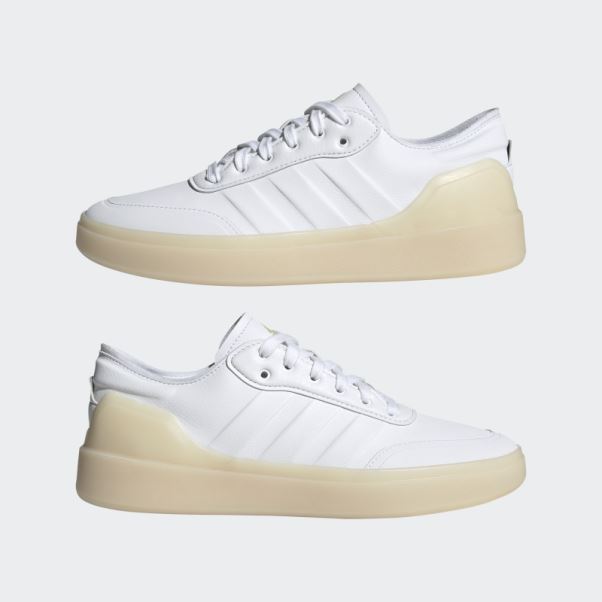 Adidas Court Revival Cloudfoam Modern Lifestyle Court Confort Chaussures Blanc