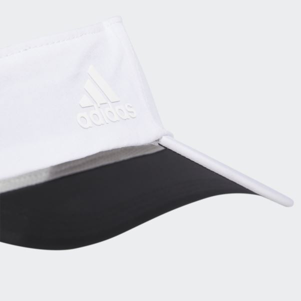 Visière Chinée Crestable Blanche Adidas