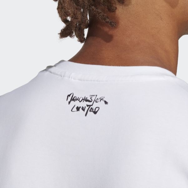 Maillot Manchester United Chinese Story Adidas Blanc