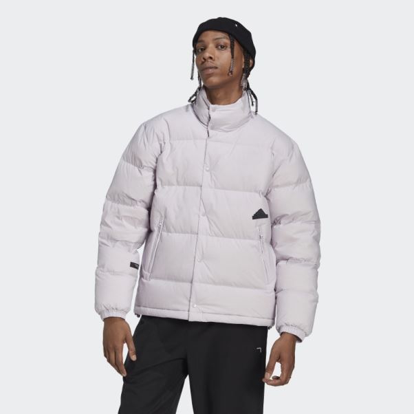 Doudoune Adidas Argent Aube