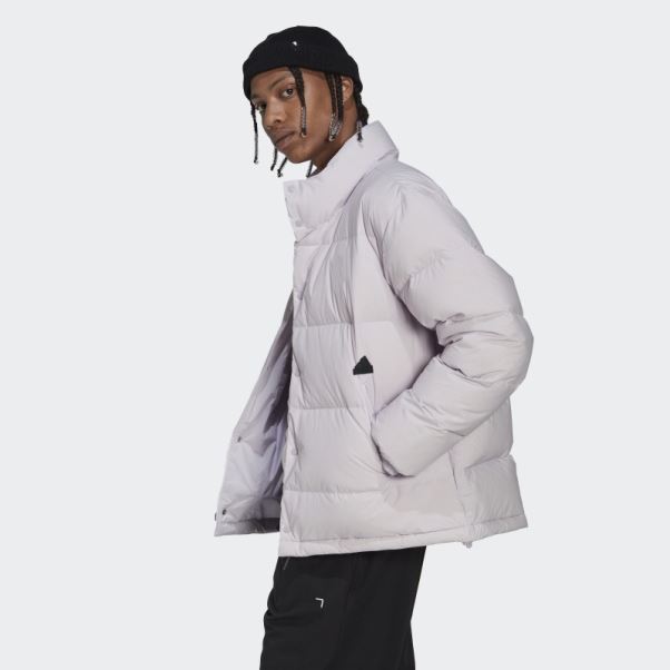 Doudoune Adidas Argent Aube