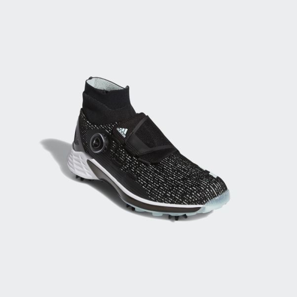 Zg21 Motion Primegreen Boa Chaussures De Golf Mi-montantes Adidas Noir