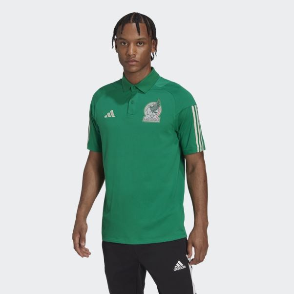 Polo Mexico Tiro 23 Vert Adidas