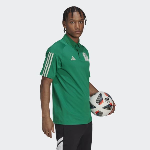 Polo Mexico Tiro 23 Vert Adidas