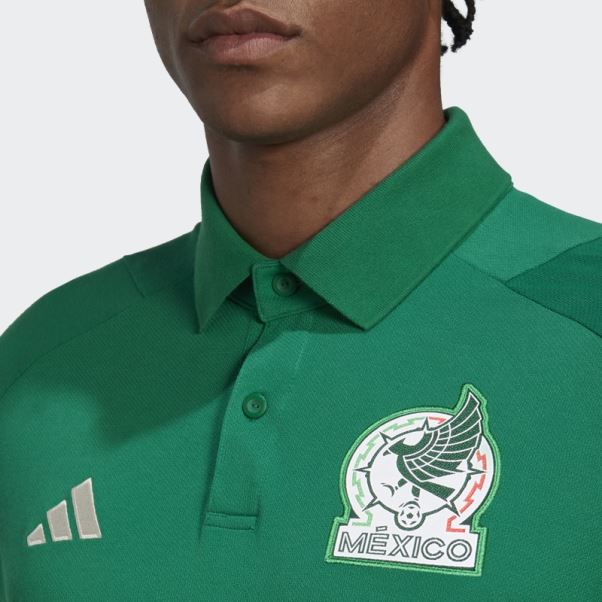Polo Mexico Tiro 23 Vert Adidas
