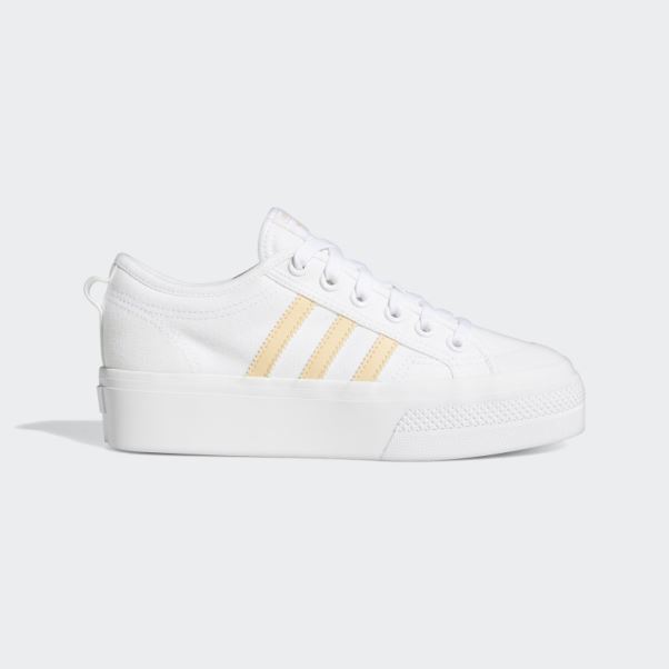 Adidas Nizza Plate-forme Chaussures Ambre