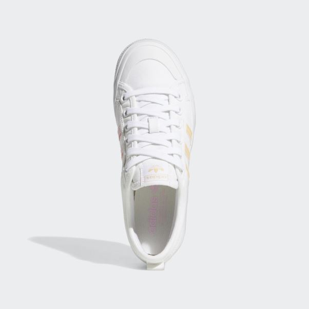 Adidas Nizza Plate-forme Chaussures Ambre