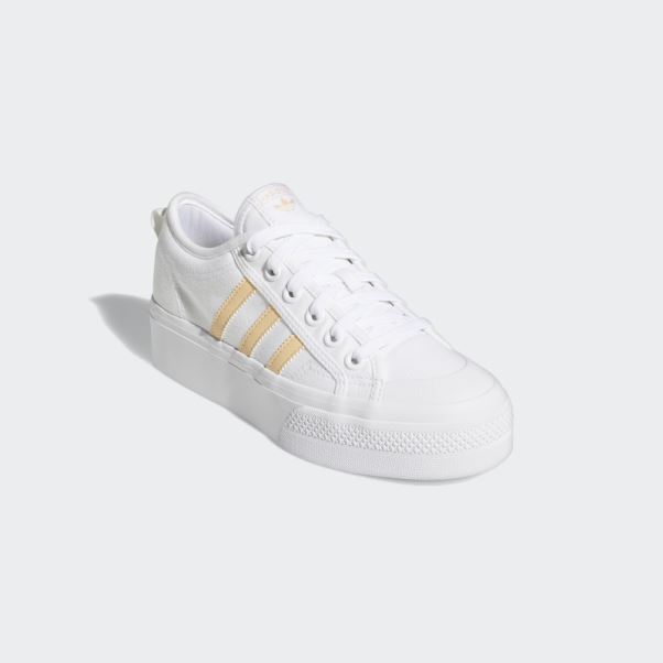 Adidas Nizza Plate-forme Chaussures Ambre