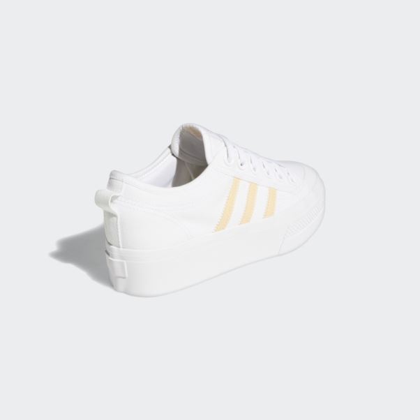 Adidas Nizza Plate-forme Chaussures Ambre