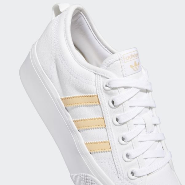 Adidas Nizza Plate-forme Chaussures Ambre