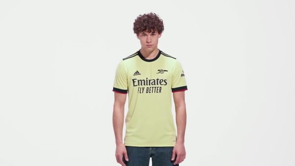 Maillot Extérieur Adidas Arsenal 21/22 Perle Citrine