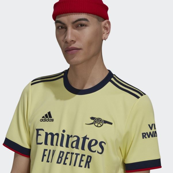 Maillot Extérieur Adidas Arsenal 21/22 Perle Citrine