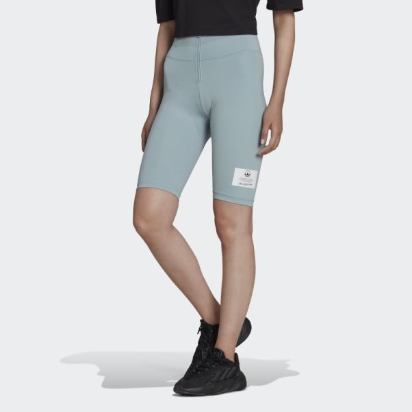Leggings Biker Gris Adidas