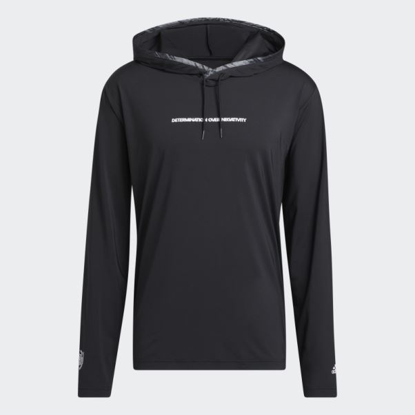 Donovan Mitchell Sweat à Capuche Noir Adidas