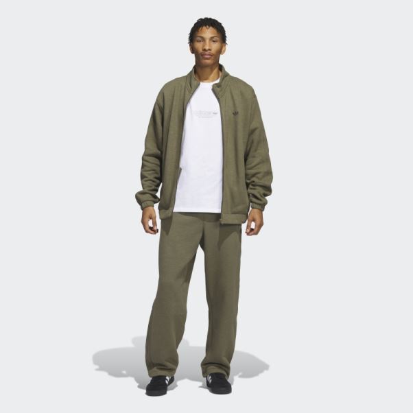 Skateboarding Sst Track Pants (gender Neutral) Olive Adidas