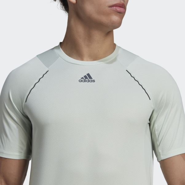 T-shirt D'entraînement Hiit Spin Vert Adidas